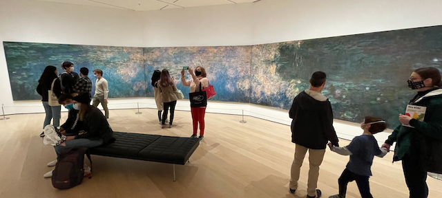 Monet Water Lilies at MoMA