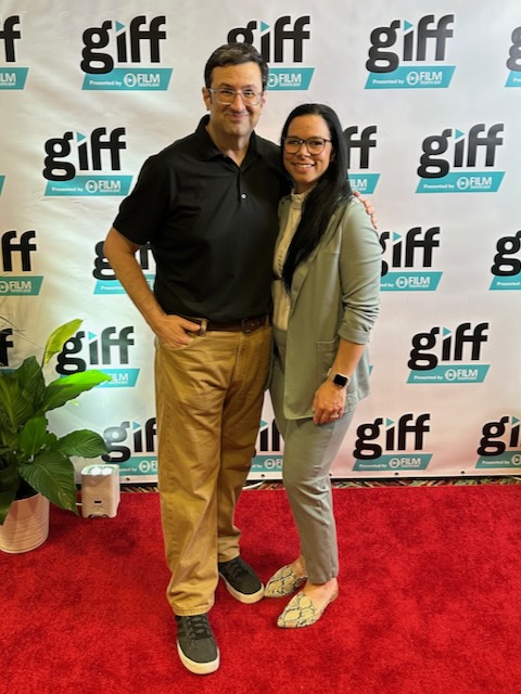 Tiffany and Dave at the Gasparilla International Film Festival