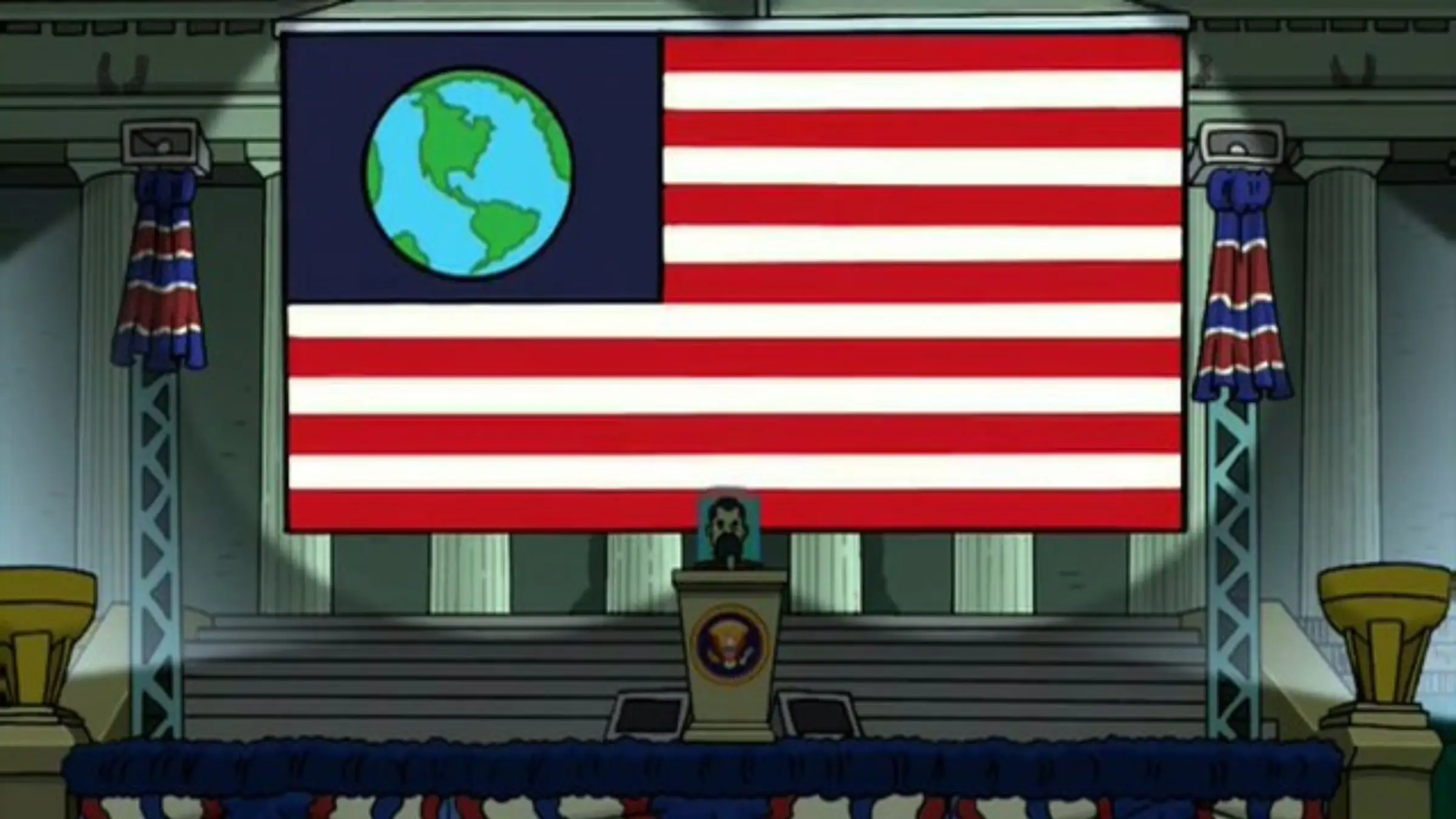 Woop Woop Woop! A Tasty Take on Desecrating the Flag.